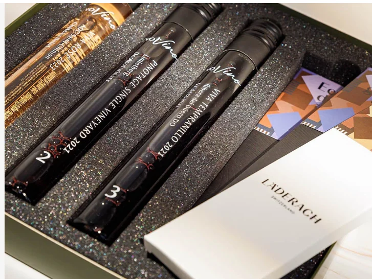 Coffret dégustation vin et chocolat